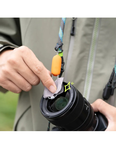 P-CB-431 CAMERA STRAP SLIM OUTDOOR-AURORA BLUE 