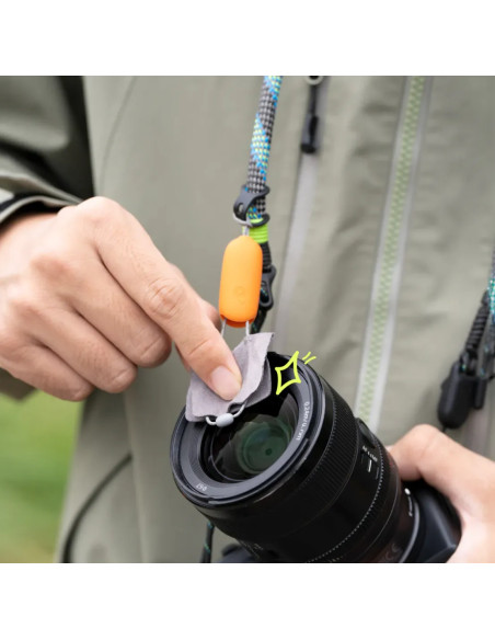 P-CB-431 CAMERA STRAP SLIM OUTDOOR-AURORA BLUE 