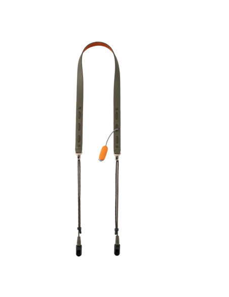 P-CB-583 CAMERA STRAP SLIM VINTAGE-OLIVE GREEN 