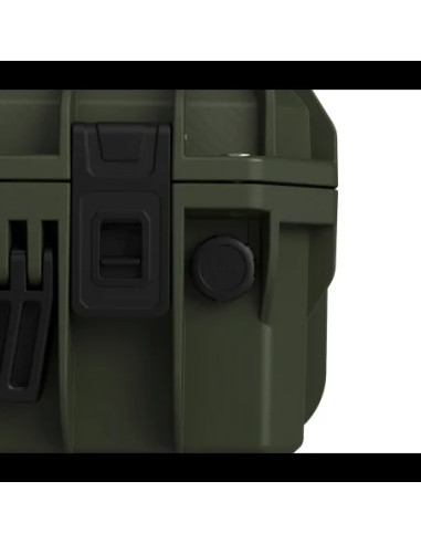 Tortoise T-230 Valigia Rigida con spugna e ruote - Verde Oliva