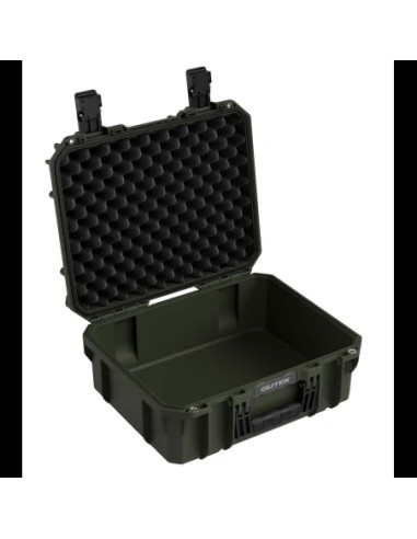 Tortoise T-230 Valigia Rigida con spugna e ruote - Verde Oliva