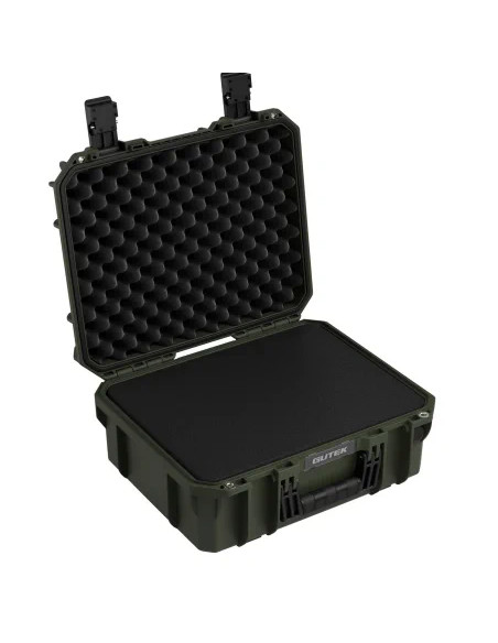 Tortoise T-230 Valigia Rigida con spugna e ruote - Verde Oliva