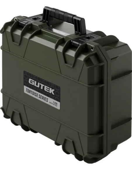 Tortoise T-230 Valigia Rigida con spugna e ruote - Verde Oliva