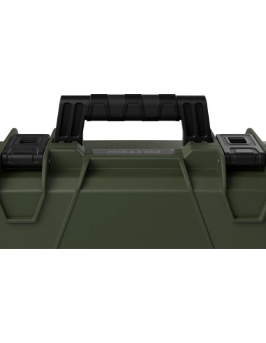 Tortoise T-230 Valigia Rigida con spugna e ruote - Verde Oliva