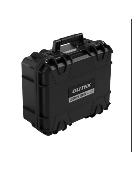 Tortoise T-230 Valigia Rigida con scomparto in spugna e ruote - Nero