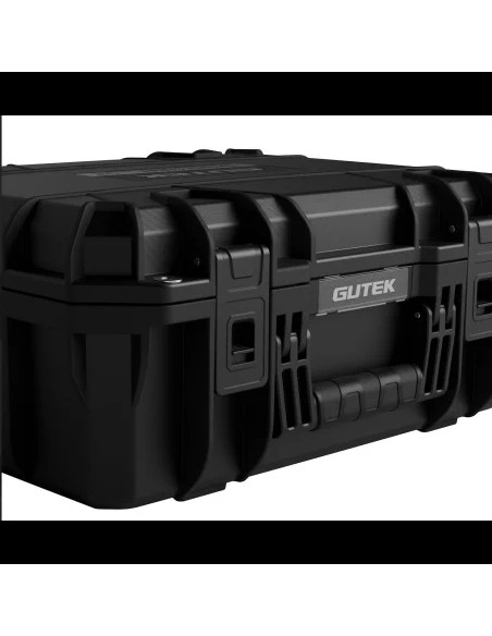 Tortoise T-230 Valigia Rigida con scomparto in spugna e ruote - Nero