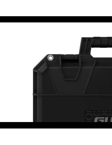 Tortoise T-230 Valigia Rigida con scomparto in spugna e ruote - Nero