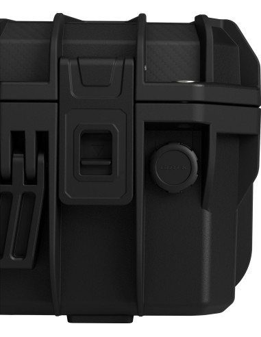 Tortoise T-230 Valigia Rigida con scomparto in spugna e ruote - Nero