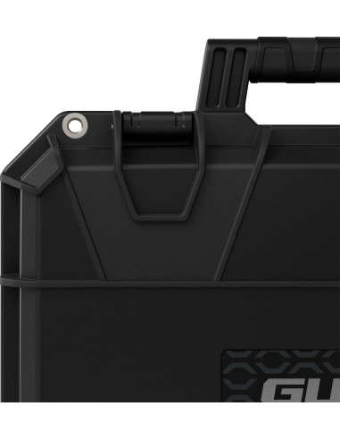 Tortoise T-230 Valigia Rigida con scomparto in spugna e ruote - Nero