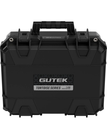 Tortoise T-230 Valigia Rigida con scomparto in spugna e ruote - Nero