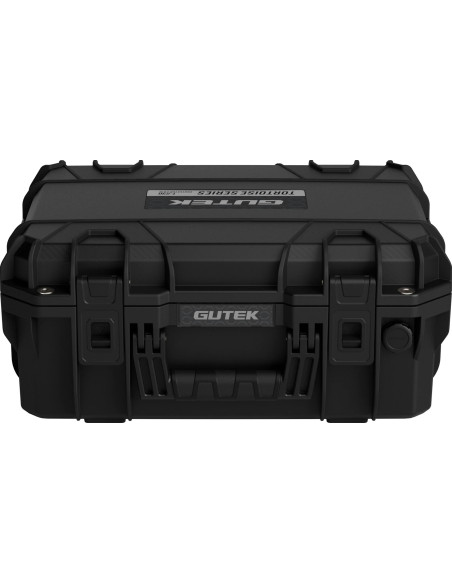 Tortoise T-230 Valigia Rigida con scomparto in spugna e ruote - Nero