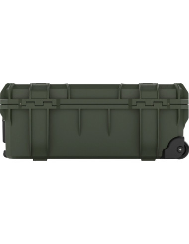 Tortoise T-300 Valigia Rigida con spugna e ruote - Verde Oliva