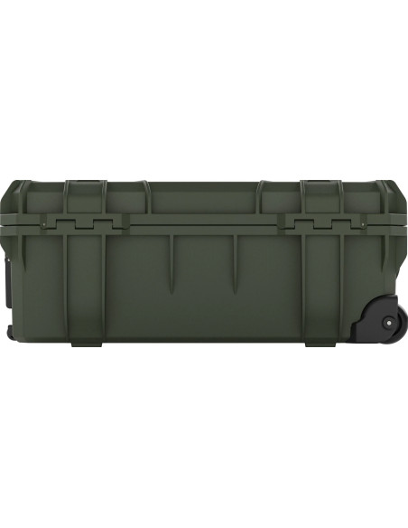 Tortoise T-300 Valigia Rigida con spugna e ruote - Verde Oliva