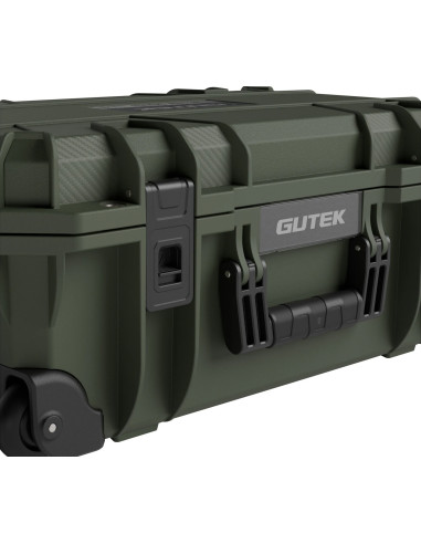 Tortoise T-300 Valigia Rigida con spugna e ruote - Verde Oliva