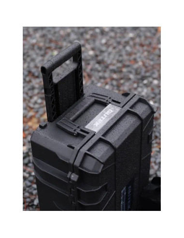 GUTEK CUSTODIA RIGIDA TORTOISE T-300 20 INCH CARRY-ON PROTECTOR CASE BLACK