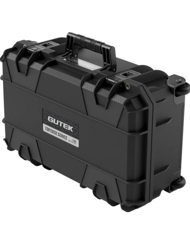 GUTEK CUSTODIA RIGIDA TORTOISE T-300 20 INCH CARRY-ON PROTECTOR CASE BLACK