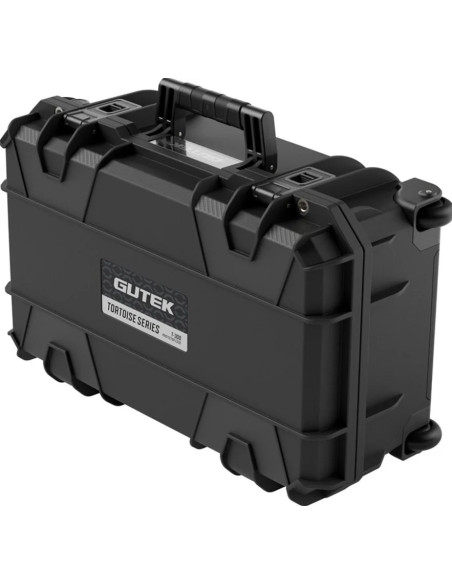 GUTEK CUSTODIA RIGIDA TORTOISE T-300 20 INCH CARRY-ON PROTECTOR CASE BLACK