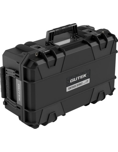 GUTEK CUSTODIA RIGIDA TORTOISE T-300 20 INCH CARRY-ON PROTECTOR CASE BLACK