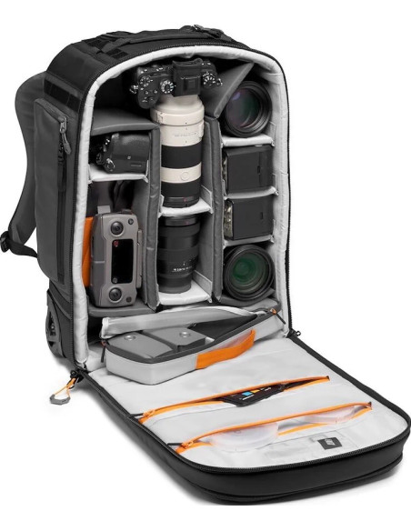 Pro Trekker RLX 450 AW II Custodia trolley Grigio, Arancione