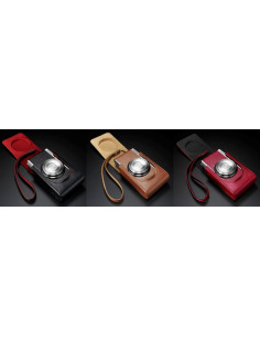 FUJI BORSA IN PELLE FSC-XF1 BW MARRONE