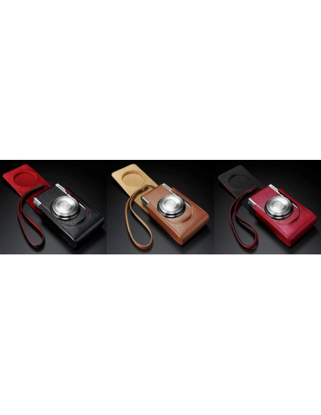 FUJI BORSA IN PELLE FSC-XF1 BW MARRONE