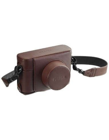 borsa in pelle LC-X100F per X100F Marrone