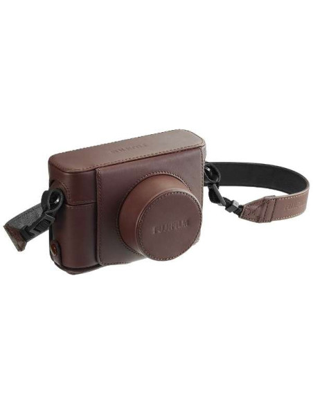 borsa in pelle LC-X100F per X100F Marrone