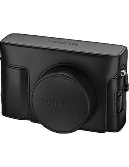LC-X100V Custodia in pelle Nera per Fuji X100 V / X100VI