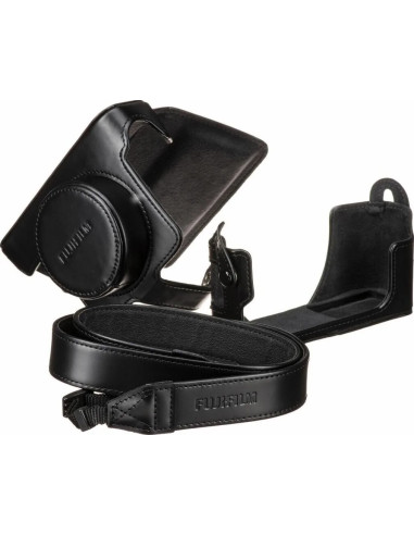 LC-X100V Custodia in pelle Nera per Fuji X100 V / X100VI