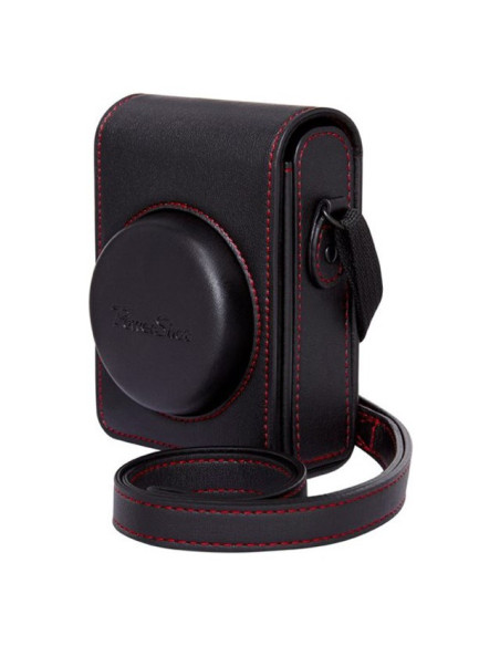 Custodia morbida in pelle DCC-1880 per G7X Mark II