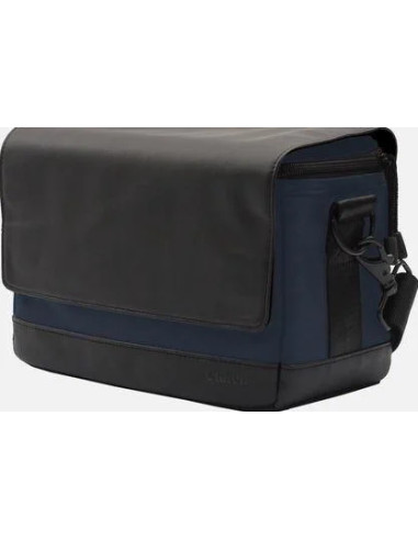 SB100 Borsa da spalla Blu, Marrone