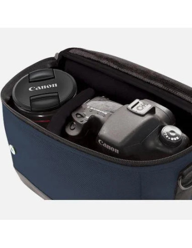 SB100 Borsa da spalla Blu, Marrone