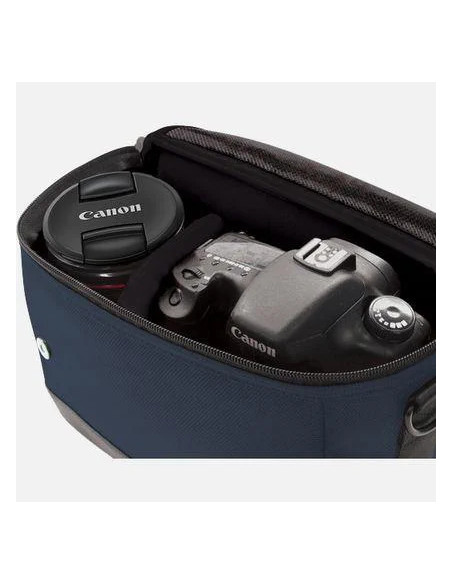 SB100 Borsa da spalla Blu, Marrone