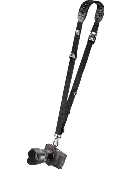 Tracolla R-Strap Cross Shot Breathe Nero