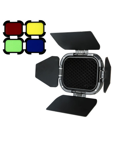 Set Alette e Filtri per Testa Speedlite AD-200