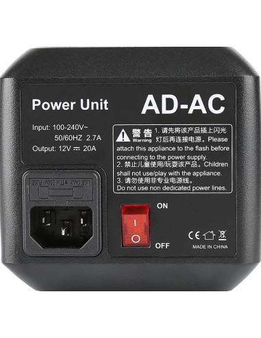 GODOX ADATTATORE AD-AC A A RETE PER AD-600