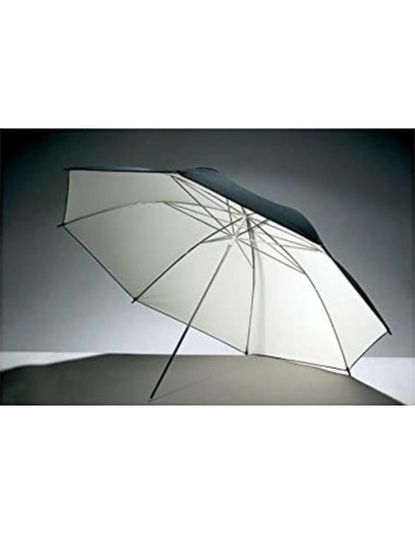Ombrello D84 UB-004 33 Bianco, Nero