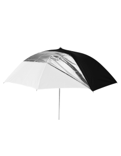 GODOX OMBRELLO D.101 BIANCO ARGENTO NERO UB-006 40