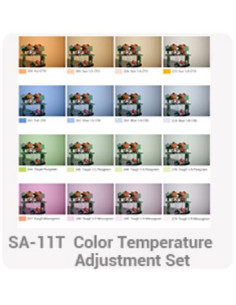 GODOX KIT DI GELATINE COLORATE SA-11T PER S30