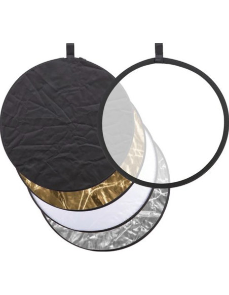 Riflettore 5 in 1 Oro, Argento, Nero, Bianco, Trasparente - 60cm