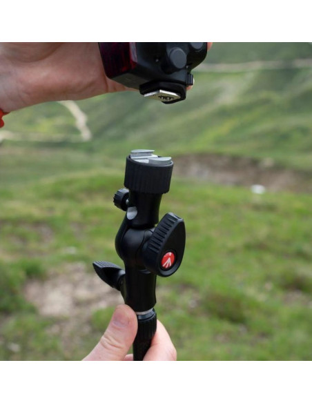 Testa inclinabile con attacco a slitta