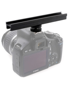 QUENOX MINI BINARIO SU SLITTA FLASH PER ACCESSORI 15CM