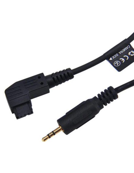 Cable-F cavo per fotocamera Nero