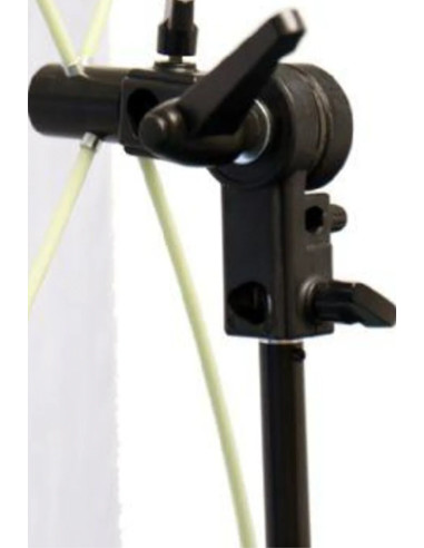 FALCON EYES SCHERMO RIFLETTORE 89X178 CON SUPPORTO PER STATIVO, SILVER/WHITE, RR-3570S