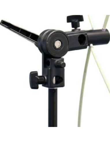 FALCON EYES SCHERMO RIFLETTORE 89X178 CON SUPPORTO PER STATIVO, SILVER/WHITE, RR-3570S