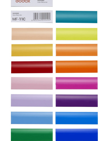 Set di gelatine MF-11C per flash macro MF12