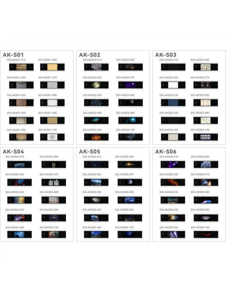 Godox AK-S Kit Diapositive per AK-R21 Full Set (60 Pezzi)