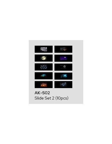 Godox AK-S02 Set Diapositive 2 per Proiettore AK-R21 - 10pz