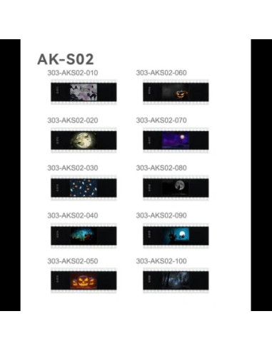 Godox AK-S02 Set Diapositive 2 per Proiettore AK-R21 - 10pz