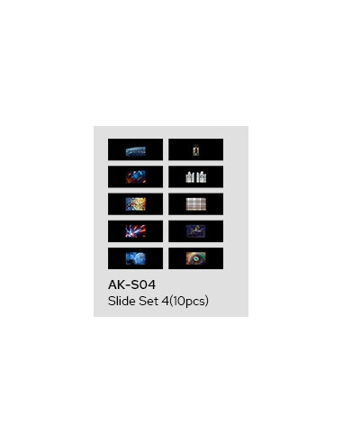 Godox AK-S04 Set Diapositive 4 per Proiettore AK-R21 - 10pz